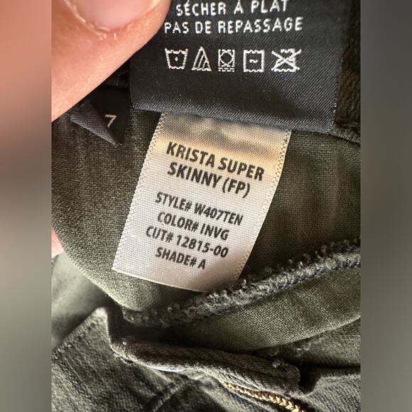 Hudson Jeans Krista Super Skinny Stripe Size 27 - Picture 8 of 10